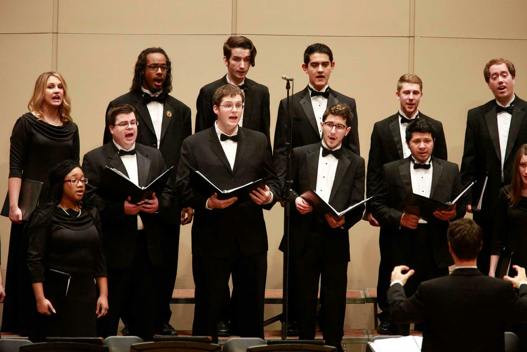 Butler University Holiday Concert In The Schrott Center December 13, 2015.